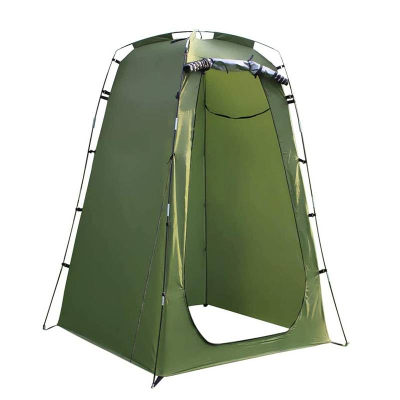 Kaxenig Pop Up Toilettenzelt,Camping Duschzelt Outdoor Umkleidekabine Lagerzelt Mit Tragetasche, Mobile Toilette Umkleidekabine Lagerzelt, 120x120x180cm von Kaxenig