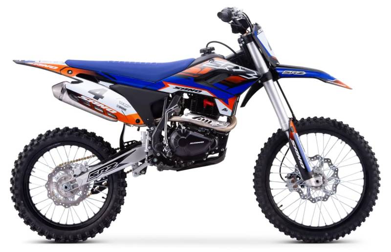 Apollo Dirtbike Motocross Dirt Bike Cross Sano SRZ 250 cc Blau von Kayo