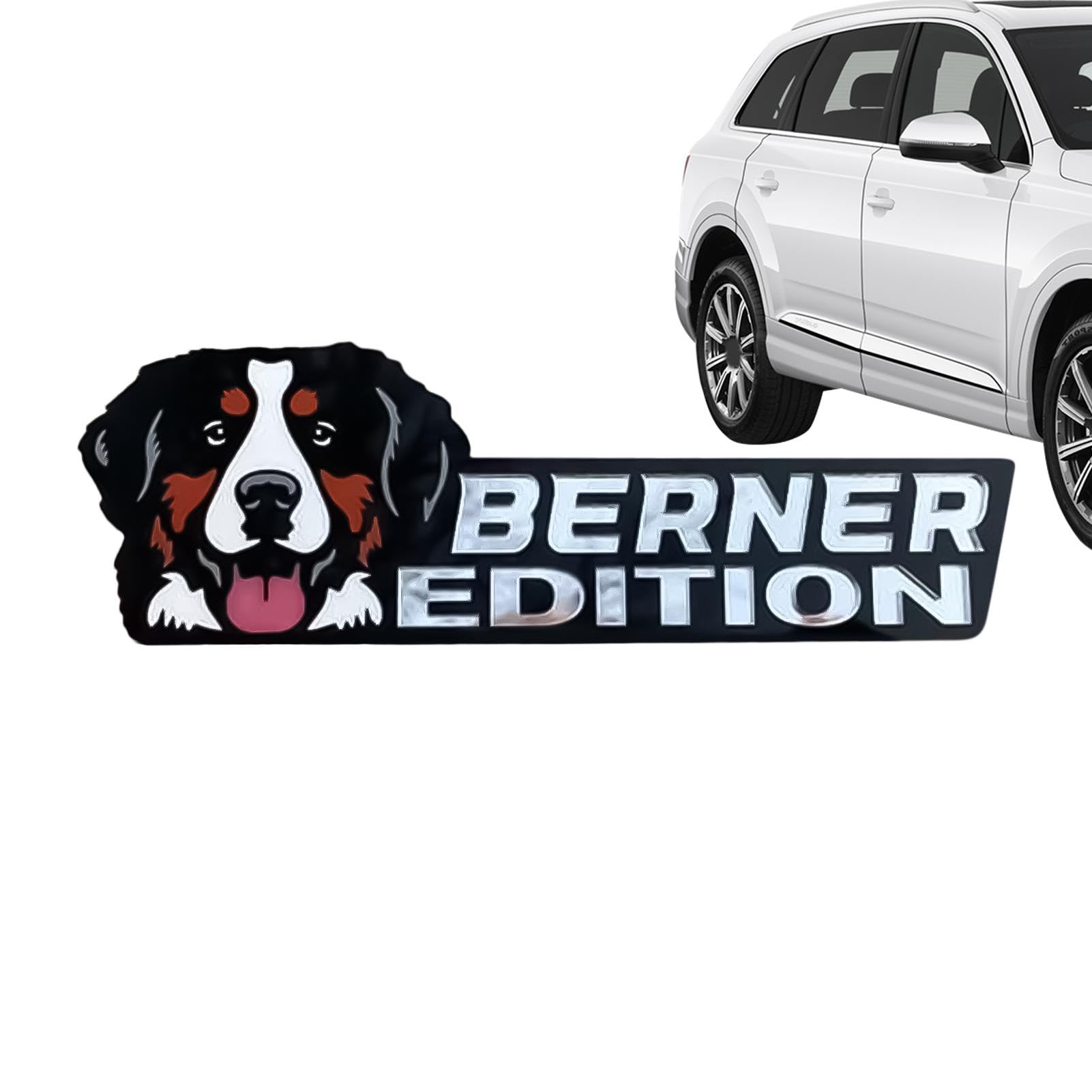 Hundeautoaufkleber, Hunderassen-Autoabzeichen, Hundeautoabzeichen | 3D-Acryl-Autoaufkleber, Auto-Aufkleber, Autoaufkleber für Autoaufkleber von Kbnuetyg