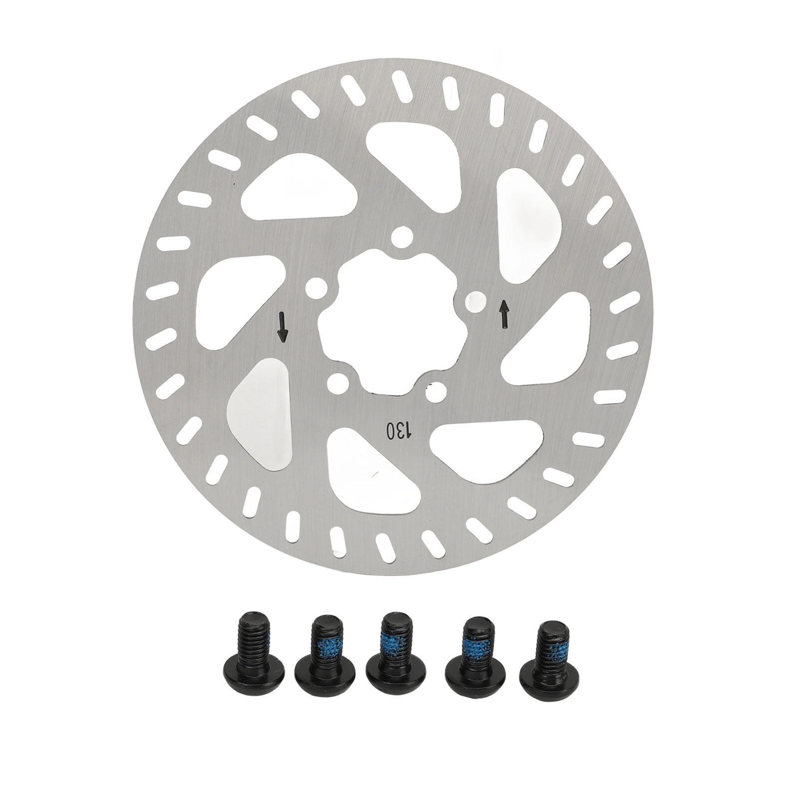 130 mm Elektroroller-Scheibenbremsscheibe, 5 Schrauben, MI4 PRO Elektroroller von Kcabrtet