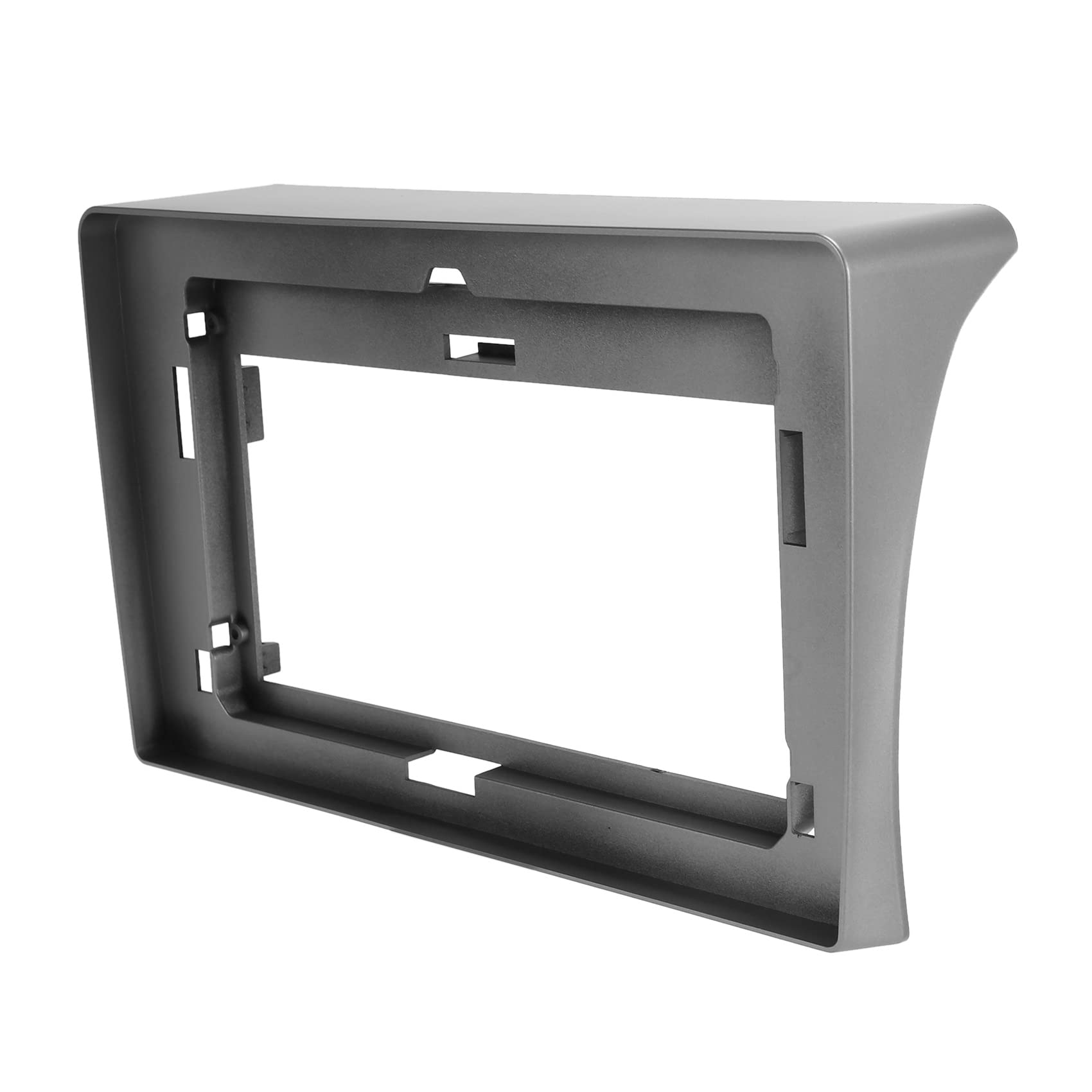 Kcedam 10,1-Auto-Blende füR 2010-2018 2Din Fascia Audio Fitting Adapter Panel Frame Kit AutozubehöR von Kcedam