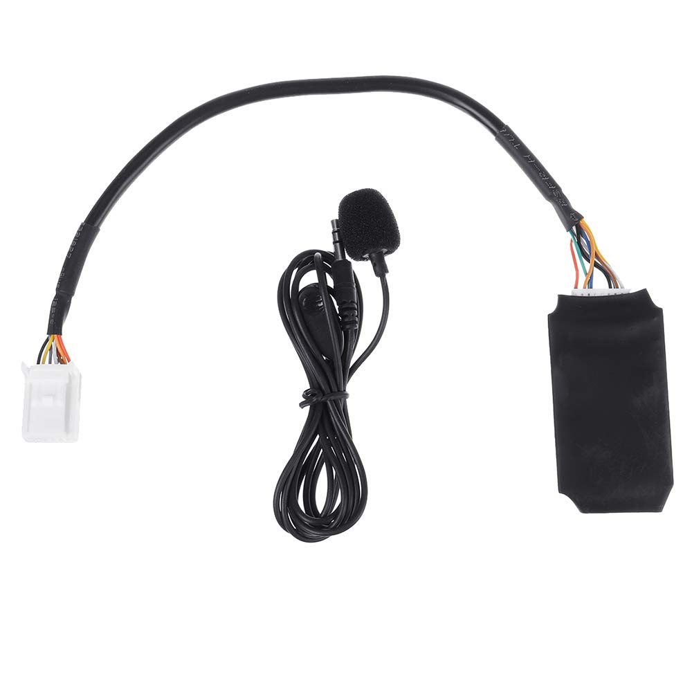 Kcedam Auto Radio Audio Adapter Bluetooth Aux Kabel Mikrofon Freisprech Musik Schnittstelle Disc Box für / / von Kcedam