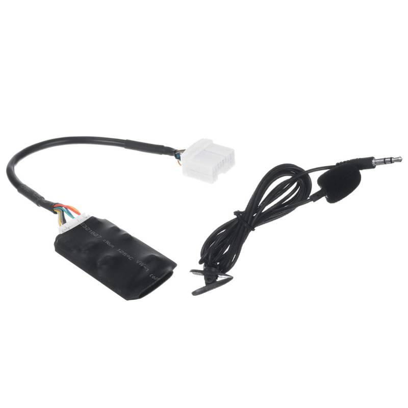 Kcedam Auto Radio Audio Adapter Bluetooth Aux Kabel Mikrofon Freisprecheinrichtung für Accord Fit von Kcedam