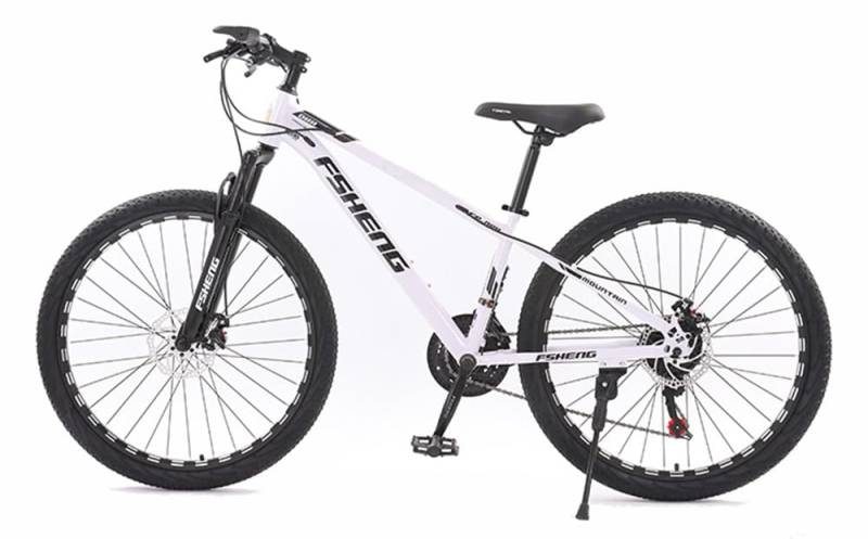 Kcolic 24/26 Zoll Mountainbike, Scheibenbremsenfahrrad, 3 Gang Schaltung, Sportliches Aussehen, Vollfederung, Fully MTB C,24in von Kcolic