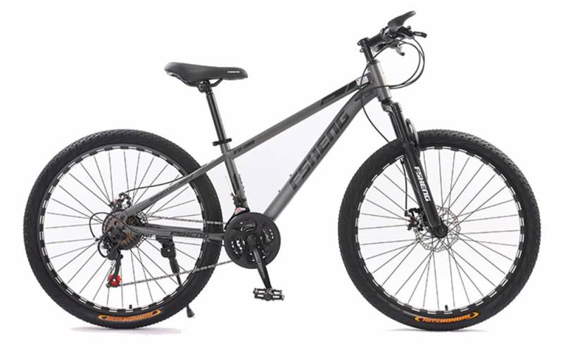 Kcolic 24/26 Zoll Mountainbike, Scheibenbremsenfahrrad, 3 Gang Schaltung, Sportliches Aussehen, Vollfederung, Fully MTB D,24in von Kcolic