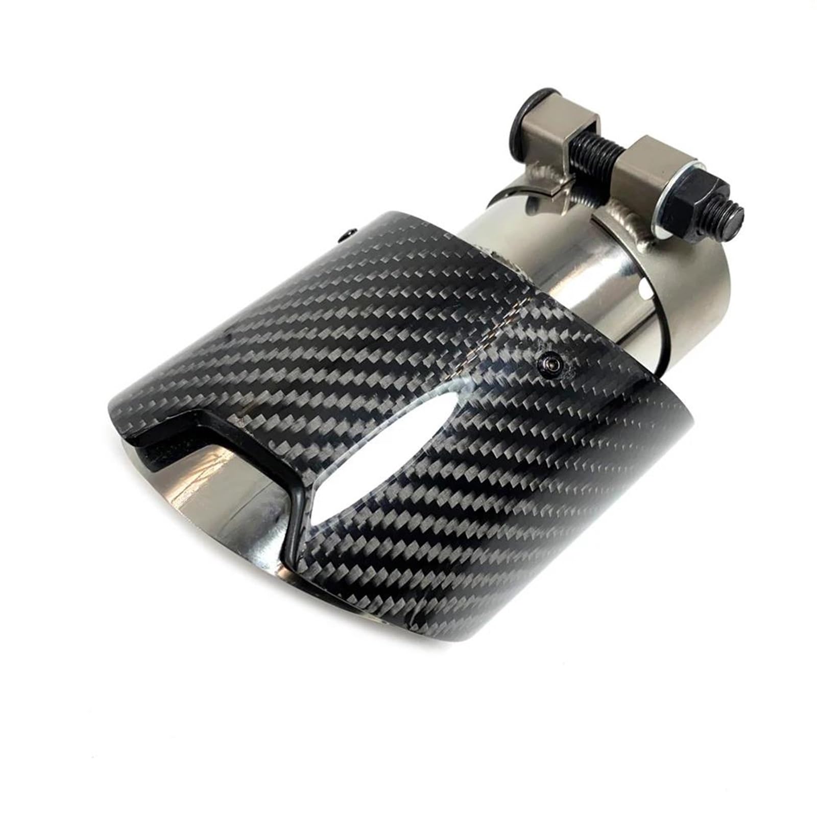 Auto Auspuffrohr Für G20 G21 G22 G23 G26 G28 G42 3 Serie 1 Stück Carbon Fiber Auspuff Endrohr Schalldämpfer Endrohr(Links) von Kdbcet