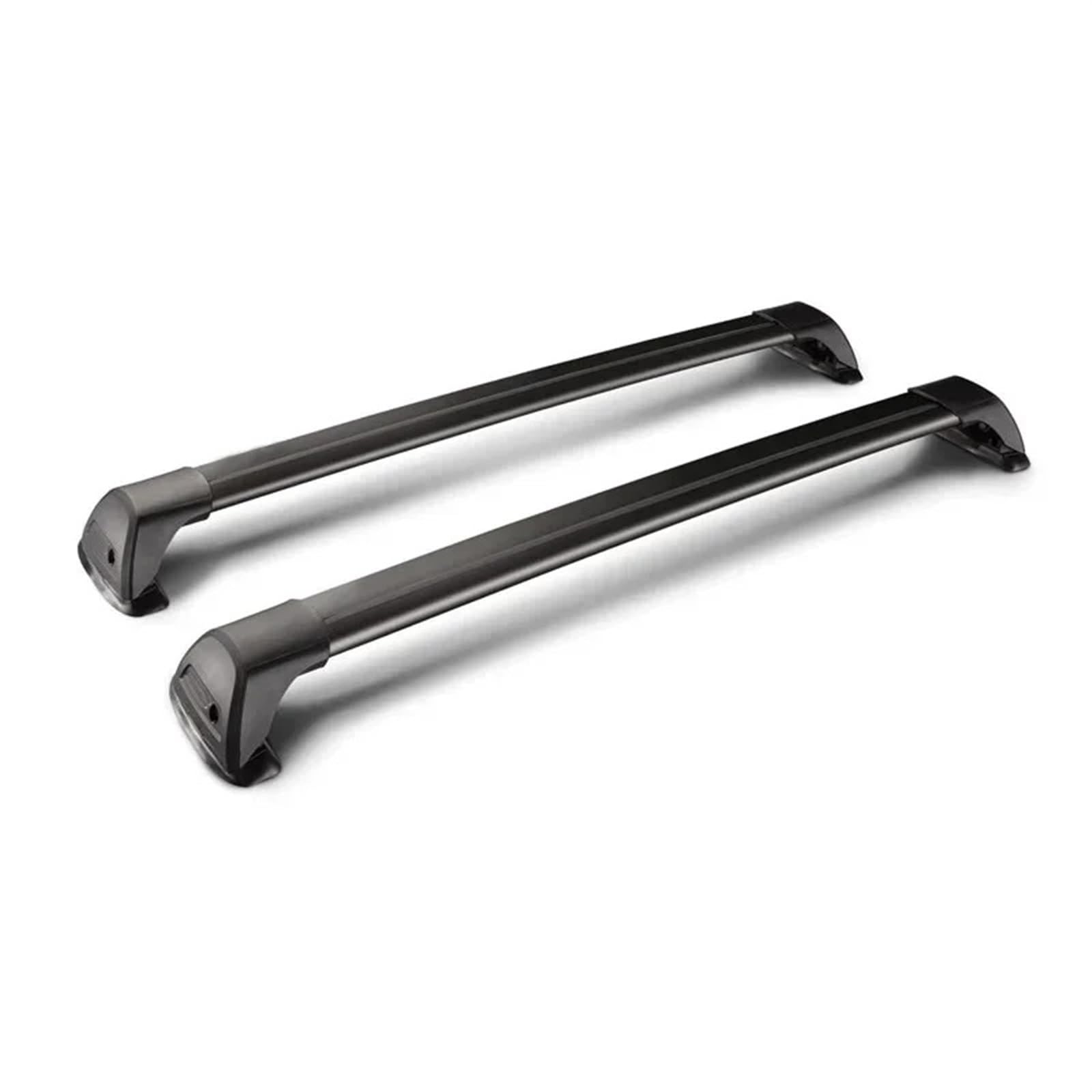 Dachgepäckträger Auto Dach Bar Auto Spezielle Aluminium Legierung Gürtel Schloss Für Subaru Für Legacy Für Liberty Für Kombi 4 Tür 2003 2004 2005 2006 2007 2008 2009 Dachrelings(Schwarz) von Kdbcet