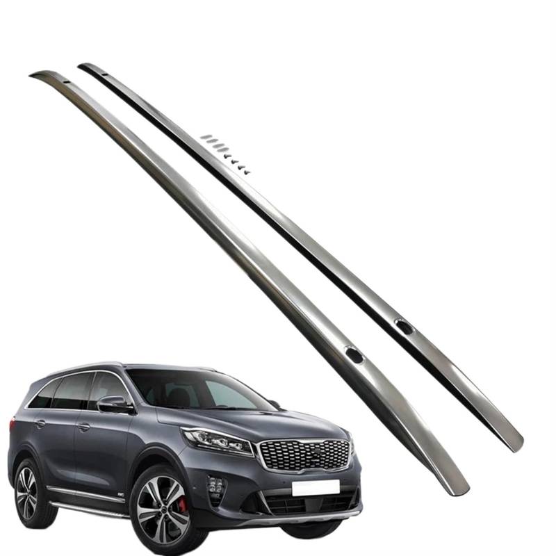 Dachgepäckträger Auto Dachreling Bar Dachträger Für KIA Für Sorento 2015 2016 2017 2018 2019 2020 Durch Schraube Befestigen Dachrelings von Kdbcet