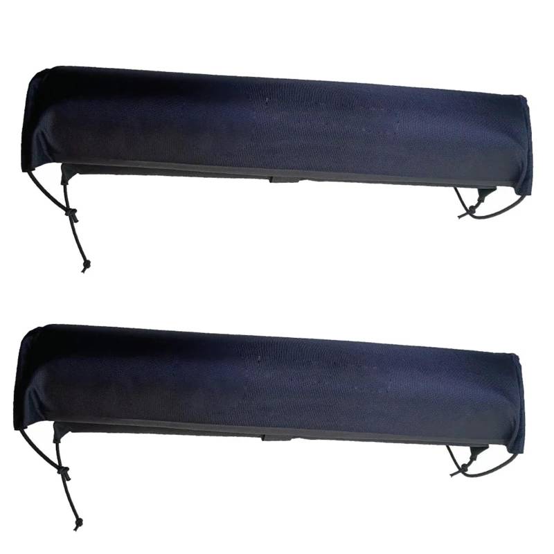 Dachgepäckträger Auto Snowboard Board Träger Schutzstange Oxford Paar Dachträger Pads Kajak Kanu Fahrrad Gepäck Auto Dach Querstangen Abdeckung Wrap Dachrelings von Kdbcet