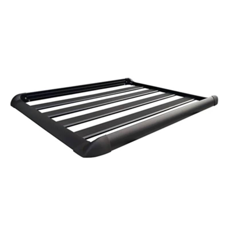 Dachgepäckträger Auto Universal 130/140x100CM Autodachträger Dachgepäckträgerkorb Dachrelings(Black 130X100CM) von Kdbcet