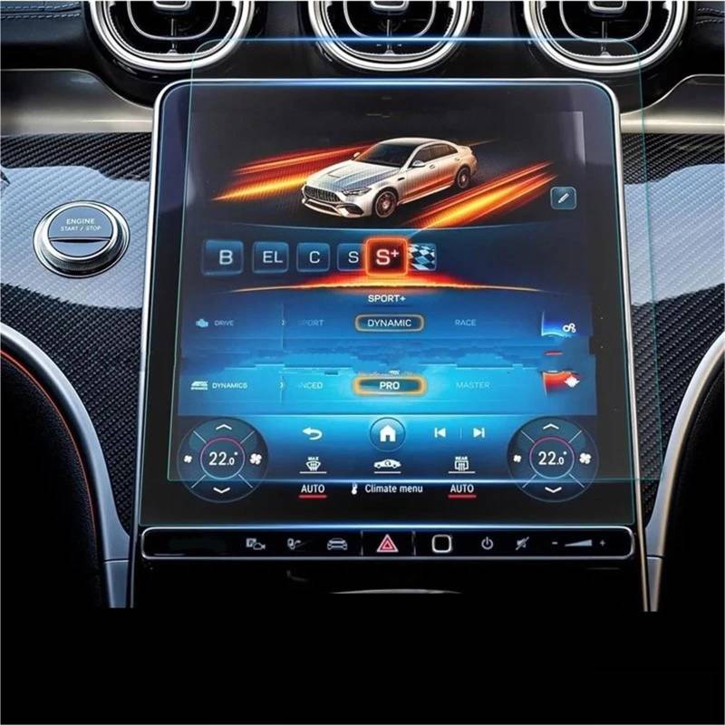 GPS-Displayschutz Für Benz Für GLC Für X254 2022 Für Classe C Für W206 2021 2022 Auto LCD GPS Navigation Anti-Scratch Film Gehärtetes Glas Screen Protector Auto-Displayschutz von Kdbcet