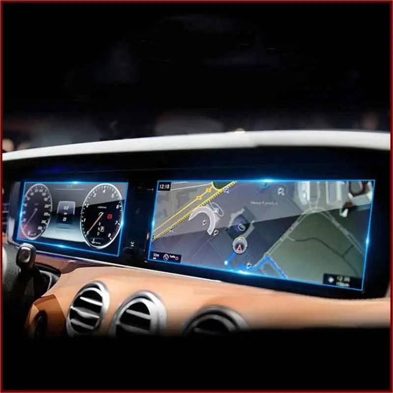 GPS-Displayschutz Für Benz Für S-Klasse Für S350L Für S400L Für S450L Für S500 Für W221 Für W222 2014-2017 Auto GPS Navigation Bildschirm Gehärtetes Glas Schutz Film Auto-Displayschutz(GPS 2PCS) von Kdbcet