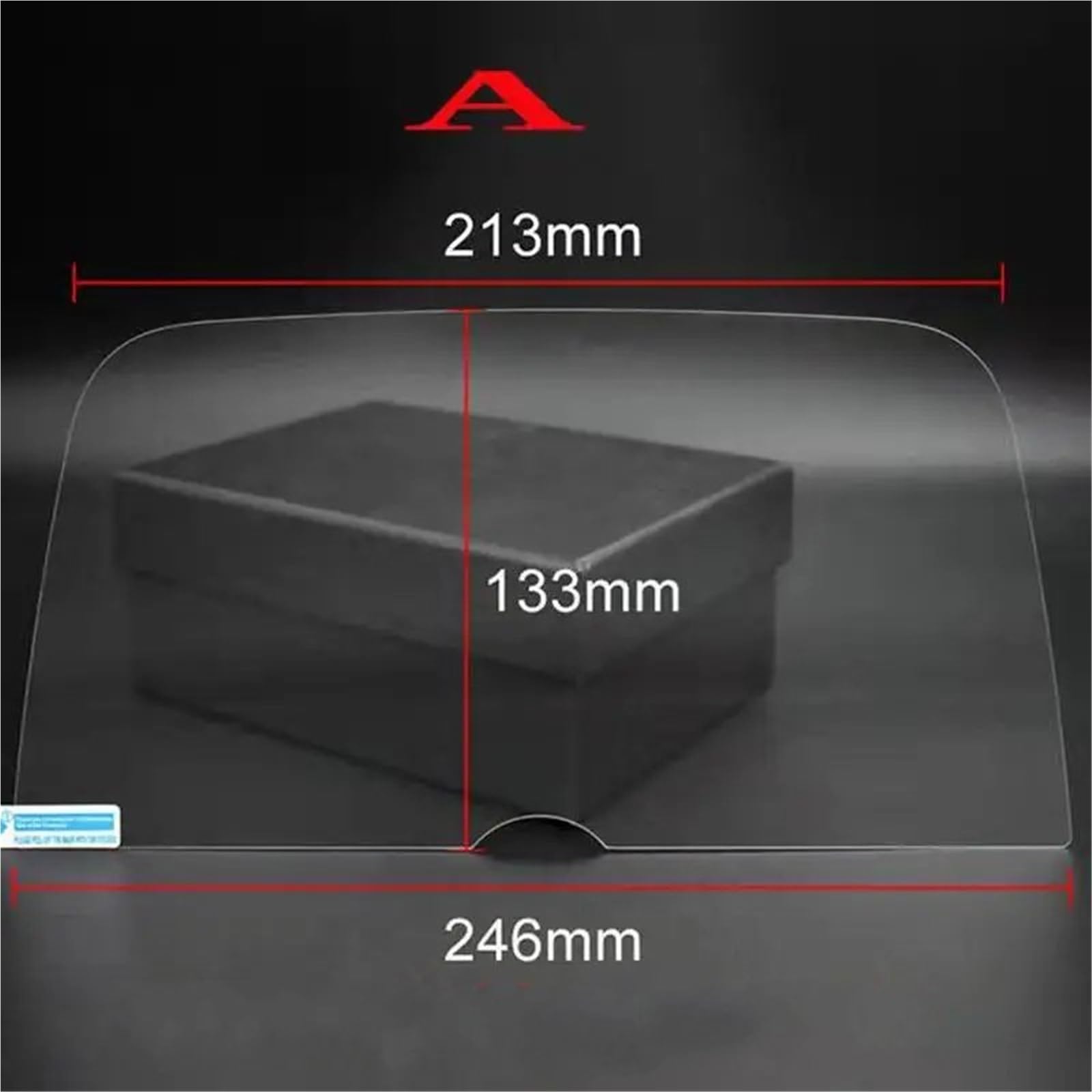 GPS-Displayschutz Für Chevrolet Für Cavalier 2016 2017 2018 2019 2020 Für Trax Für Tracker 2020 2021 Für Onix 2021 Auto Navigation Screen Protector Film Zubehör Auto-Displayschutz(A) von Kdbcet