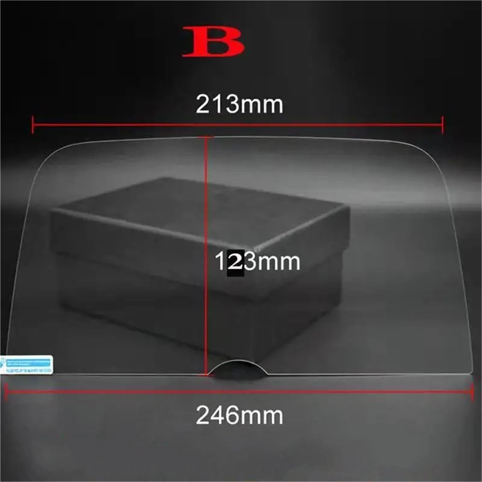 GPS-Displayschutz Für Chevrolet Für Cavalier 2016 2017 2018 2019 2020 Für Trax Für Tracker 2020 2021 Für Onix 2021 Auto Navigation Screen Protector Film Zubehör Auto-Displayschutz(B) von Kdbcet