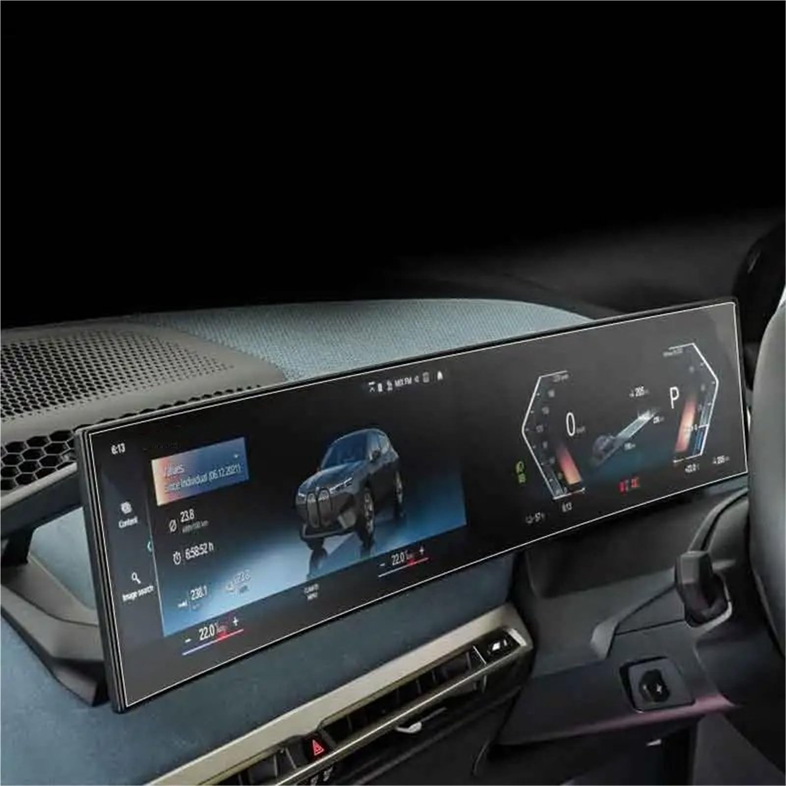 GPS-Displayschutz Für I3 Für I4 Für IX 2022 Auto GPS Navigation LCD Screen Schutz TPU Film Screen Protector Anti-Scratch Film Zubehör Auto-Displayschutz von Kdbcet