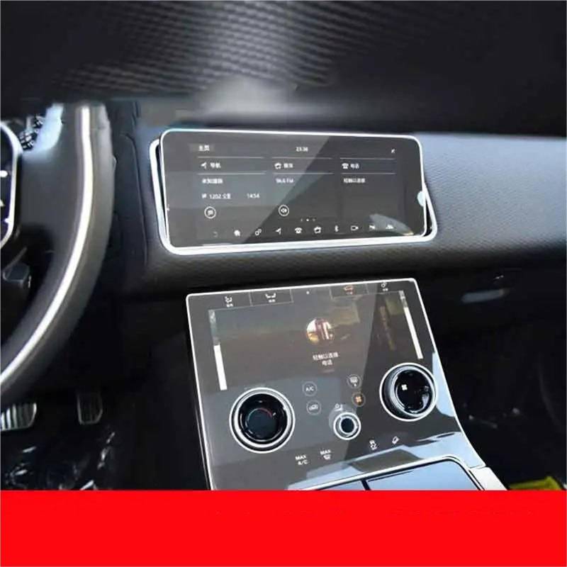 GPS-Displayschutz Für Land Für Range Für Rover Für Velar 2019 2020 2021 Auto GPS Navigation LCD Bildschirm PET Schutz Film Auto Innen Anti-Scratch Film Armaturen Auto-Displayschutz von Kdbcet