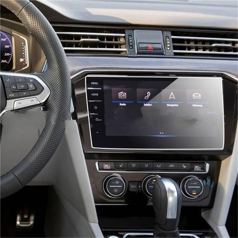 GPS-Displayschutz Für Passat Für B8 9,2 Zoll 2018 2019 2020 Auto Navigation Display Bildschirm Auto Innen Schützen Gehärtetem Glas Schutz Auto-Displayschutz von Kdbcet