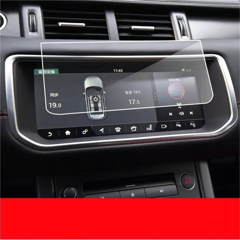 GPS-Displayschutz Für Range Für Rover Für Evoque 2013 2014 2015 2016 2017 2018 Auto GPS Navigation Gehärtetes Glas Bildschirm Schutz Film Auto Screen Protector Auto-Displayschutz(B) von Kdbcet