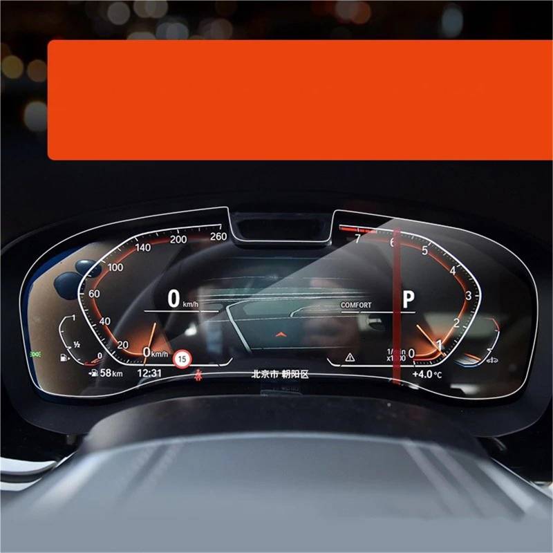 GPS-Displayschutz Für X1/X2/X3/X4/IX3/X5/X6X7 2022 2023 2024 Auto Innen Zubehör Auto Navigation Gehärtetem Glas Screen Protector Film Auto-Displayschutz(High) von Kdbcet