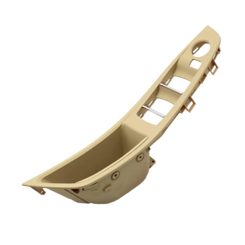 Innen Autoinnentürgriffe Innenausstattung Vordertür Armlehne Panel Trim Pull Griff Set Ersatz Für 5 Series Für F10 Für F11 Für F18 Auto Innen Türgriff(Beige LHD 4) von Kdbcet