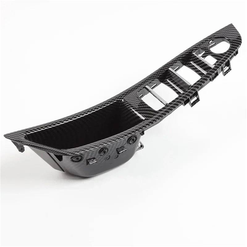 Innentürgriff des Autos Für 5 Series F10 F11 F18 520 523 2010-2017 Vorne Innen Türgriff Innere Türverkleidung Fahrersitz Schalter Aufbewahrungsbox Abdeckung Trim Autoinnentürgriffe von Kdbcet