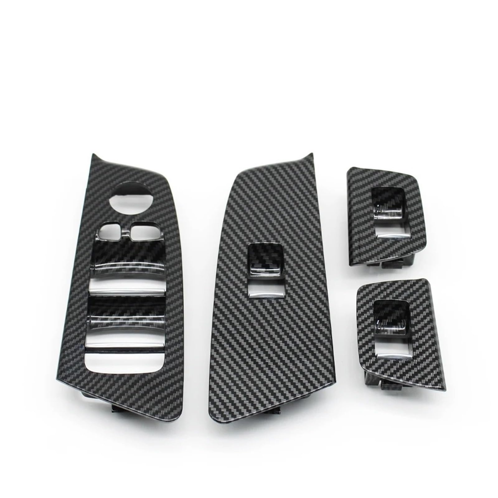 Innentürgriff des Autos Für 5 Series G30 G31 G38 F90 2017 2018 2019 2020 2021 Auto Innentür Carbon Fiber Innen Griff Fenster Schalter Abdeckung Trim Autoinnentürgriffe von Kdbcet