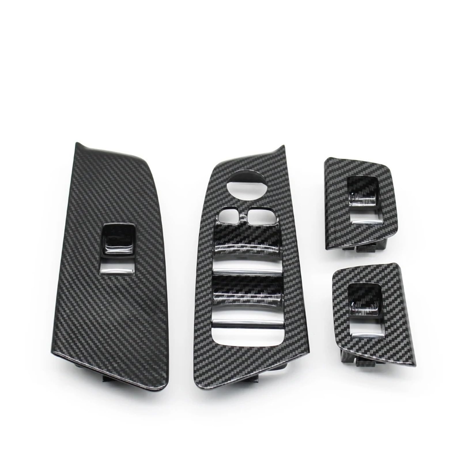 Innentürgriff des Autos Für 5 Series G30 G31 G38 F90 2017 2018 2019 2020 2021 Auto Innentür Carbon Fiber Innen Griff Fenster Schalter Abdeckung Trim Autoinnentürgriffe von Kdbcet