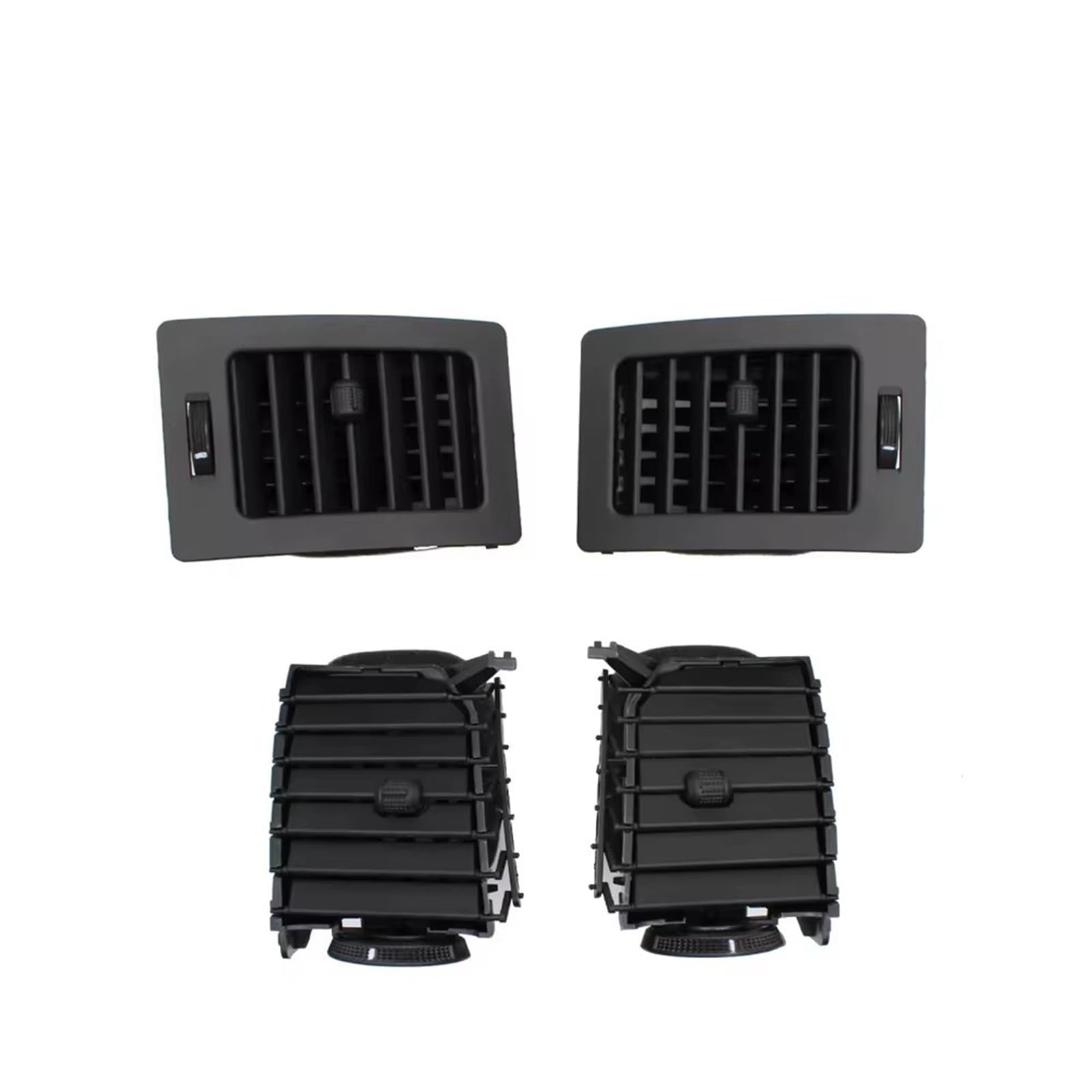 Klimaanlage Vents Für Toyota Für Hilux Kun SR5 UTE 2005-2015 Für Fortuner Zubehör Teile 2X Innen Klimaanlage Grill A/C Vent Grille A/C Klimaanlage Steckdose von Kdbcet