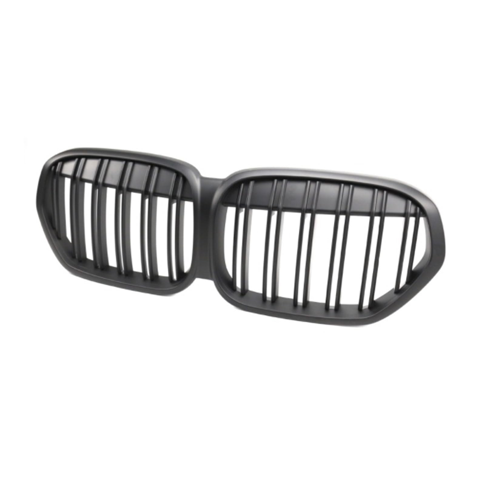 Kühlergrill 1 Paar Front Gitter Für X1 F49 2020 2021 2022 Glanz Matt Schwarz Nieren Grill Ersatz Racing Front Stoßstange Gitter Auto Frontgrill(Matt-schwarz) von Kdbcet