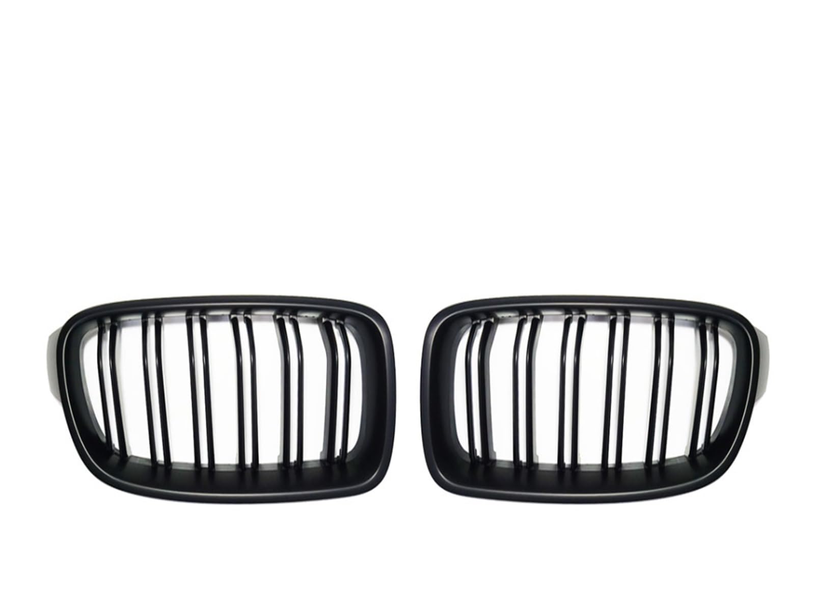 Kühlergrill 1 Paar Für 3er F30 F35 2012 2013-2018 2019 Auto-Kühlergrill Nieren-Renngrill Ersatz-Rennsport-Frontstoßstange Schwarzer Kühlergrill Auto Frontgrill(Matt-schwarz) von Kdbcet