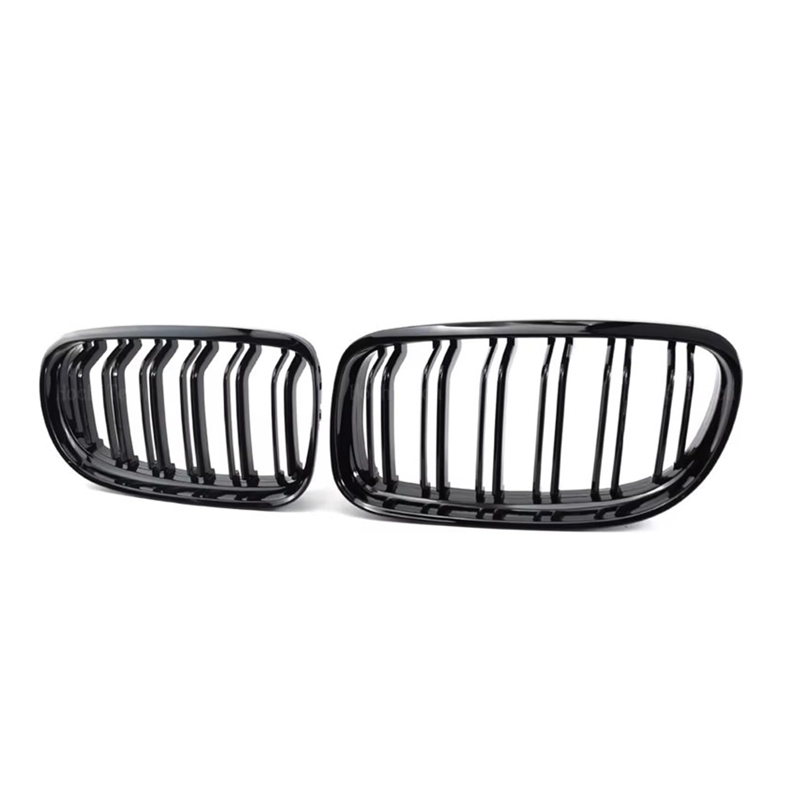 Kühlergrill 2 Stücke Für 3er E90 E91 LCi 2009 2010 2011 2012 Auto Styling Auto Stil Glanz Schwarz Vorne Niere Doppellamellengrill Auto Frontgrill von Kdbcet