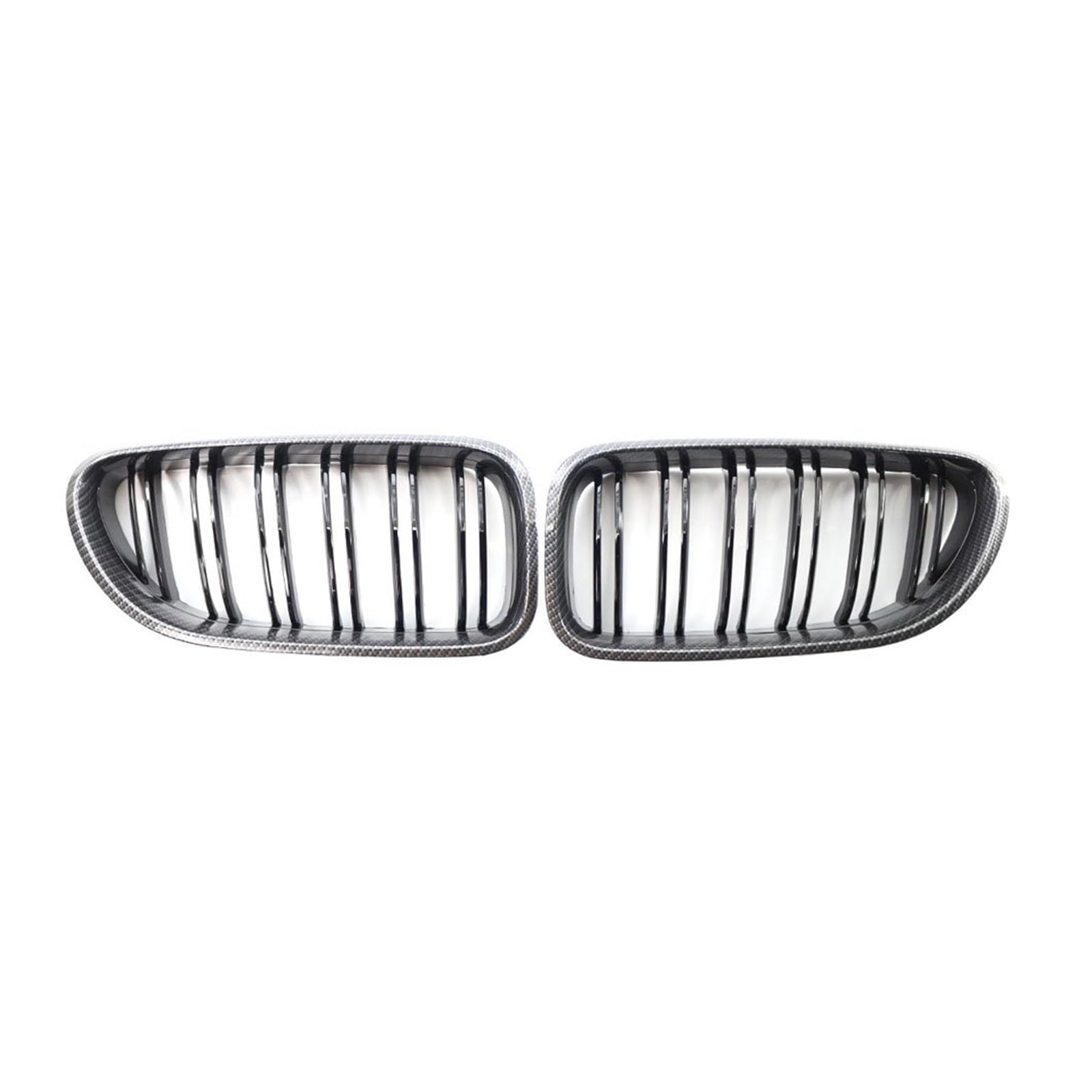 Kühlergrill Carbon Fiber Front Bumper Nieren Grill Gitter Für M6 640i 650i F06 F12 F13 2012 2013 2014 2015 2016 2017 Front Grill Auto Kühlergrill Auto Frontgrill(Kohlefaser) von Kdbcet