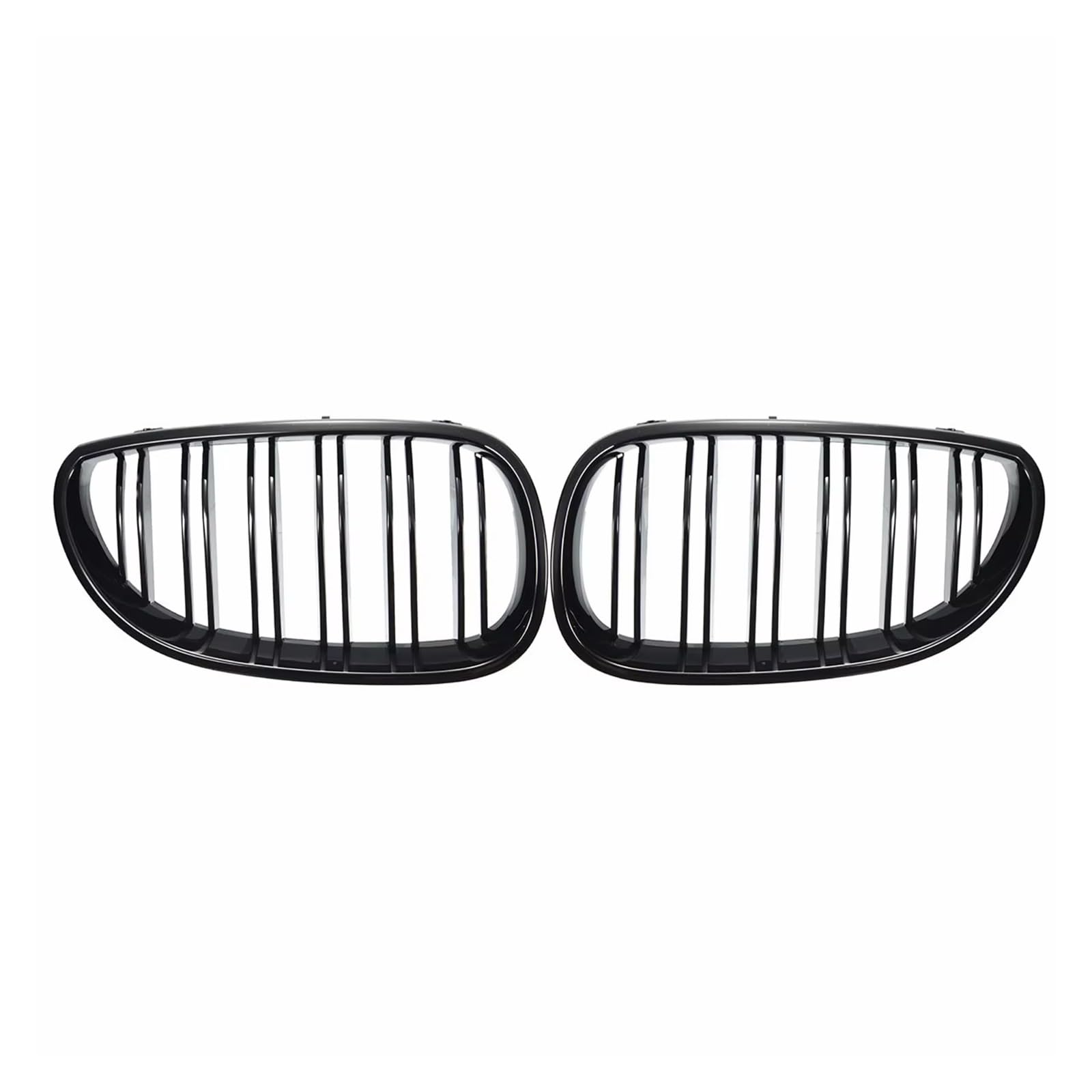 Kühlergrill Für 5 Series E60 E61 M5 520I 535I 550I 2003-2010 Glänzend Schwarz Racing Kühlergrill Limousine Auto Vorne Niere Kühlergrill Auto Frontgrill von Kdbcet