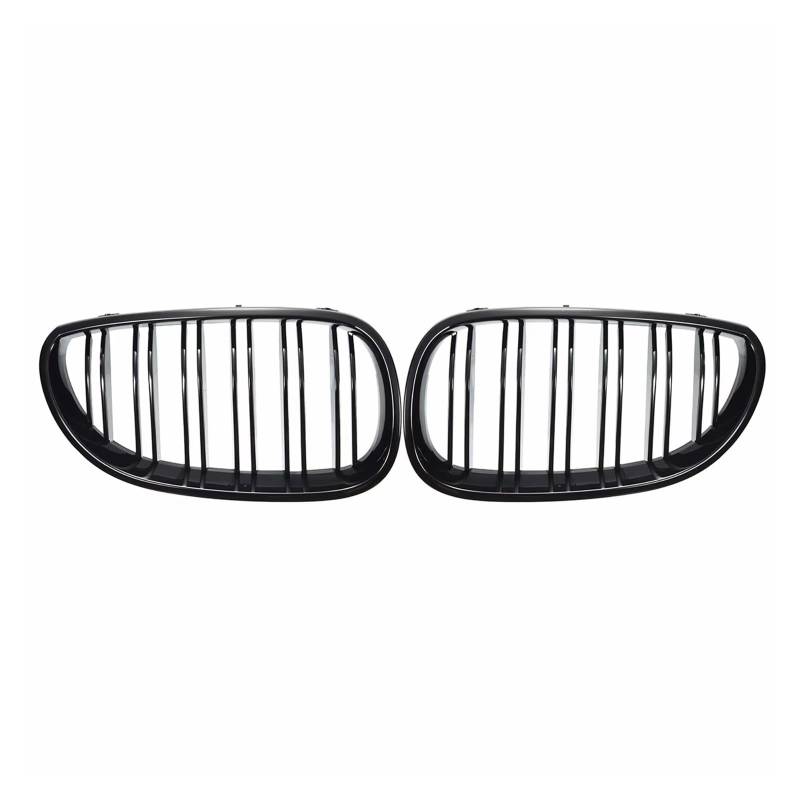 Kühlergrill Für 5 Series E60 E61 M5 520I 535I 550I 2003-2010 Glänzend Schwarz Racing Kühlergrill Limousine Auto Vorne Niere Kühlergrill Auto Frontgrill von Kdbcet