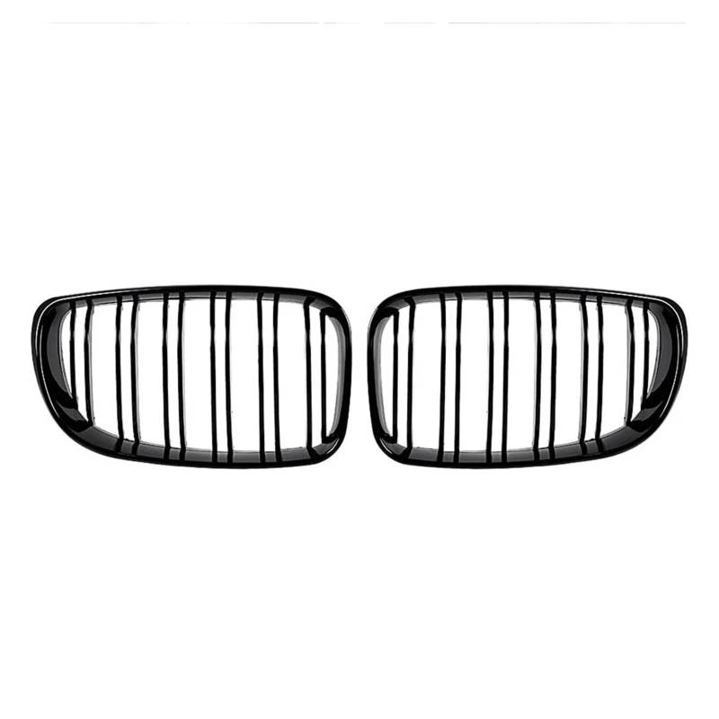 Kühlergrill Für E81 E87 E82 E88 128I 130I 135I Carbon Fiber Racing Grill Auto Front Gitter Stoßstange Haube Niere Kühlergrill ABS Grills 2008 2009 2010 2011 Auto Frontgrill(Glossy Black) von Kdbcet