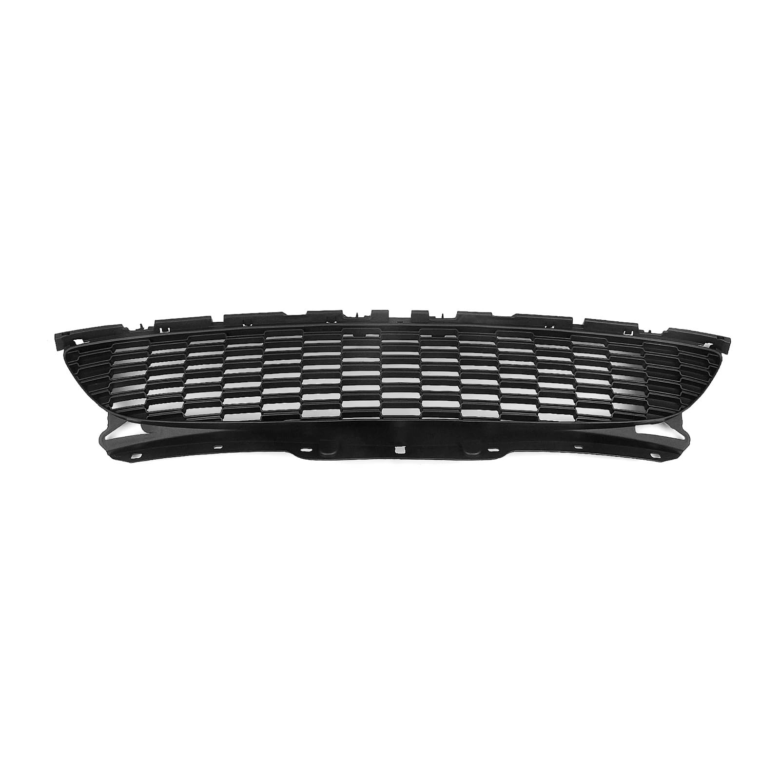 Kühlergrill Für Mini Für Cooper S R55 R56 R57/R58/R59 2007-2015 Kühlergrill Mattschwarz Auto Obere Stoßstange Ansaughaube Abdeckung Mesh Grid Kit Grill Auto Frontgrill von Kdbcet