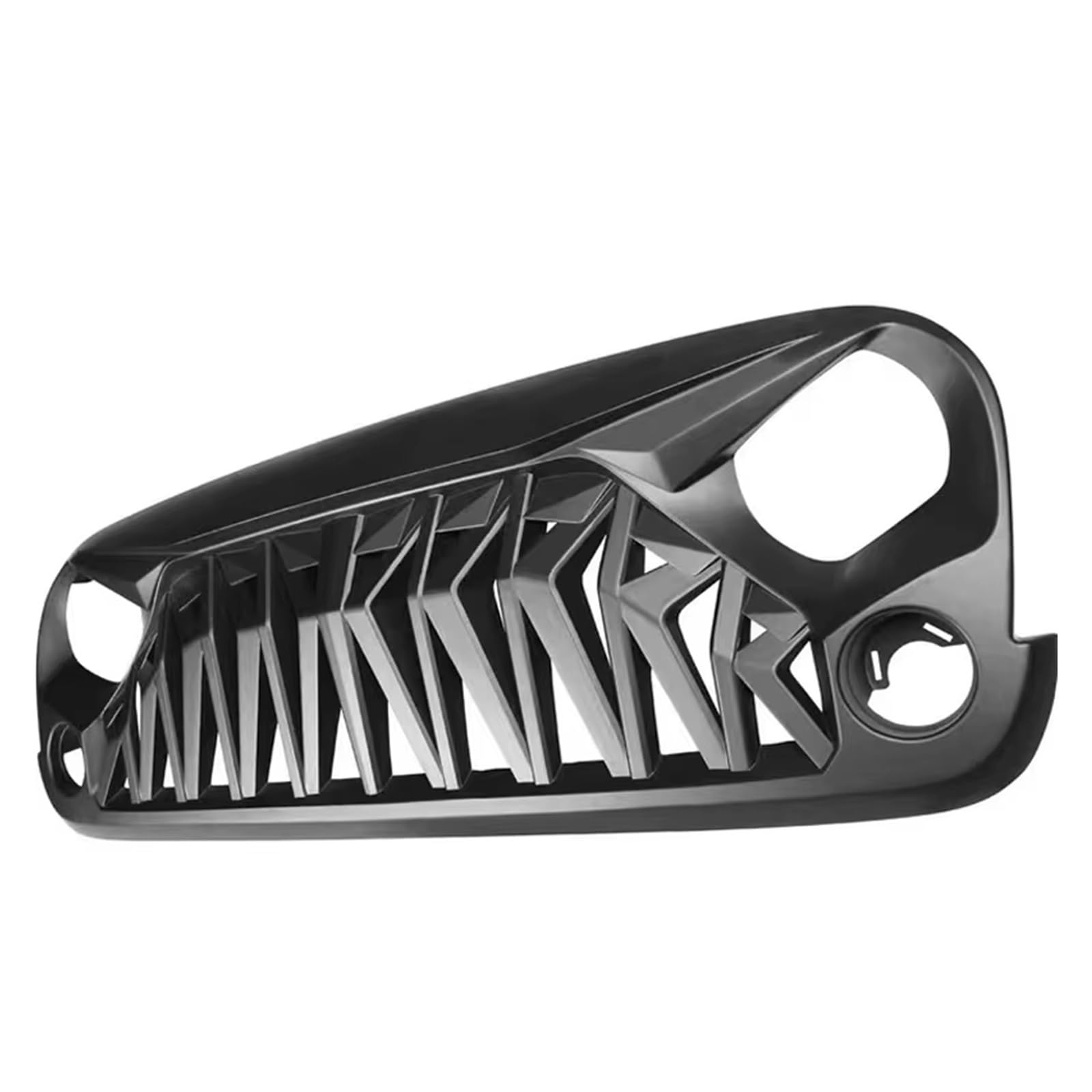 Kühlergrill Für Wrangler JK JKU Rubicon Sahara Sport 2007 2008 2009 2010-2017 Grill Racing Grills Stoßstange Mesh Modifizierte Maske Auto Auto Frontgrill(2007-2017 C) von Kdbcet