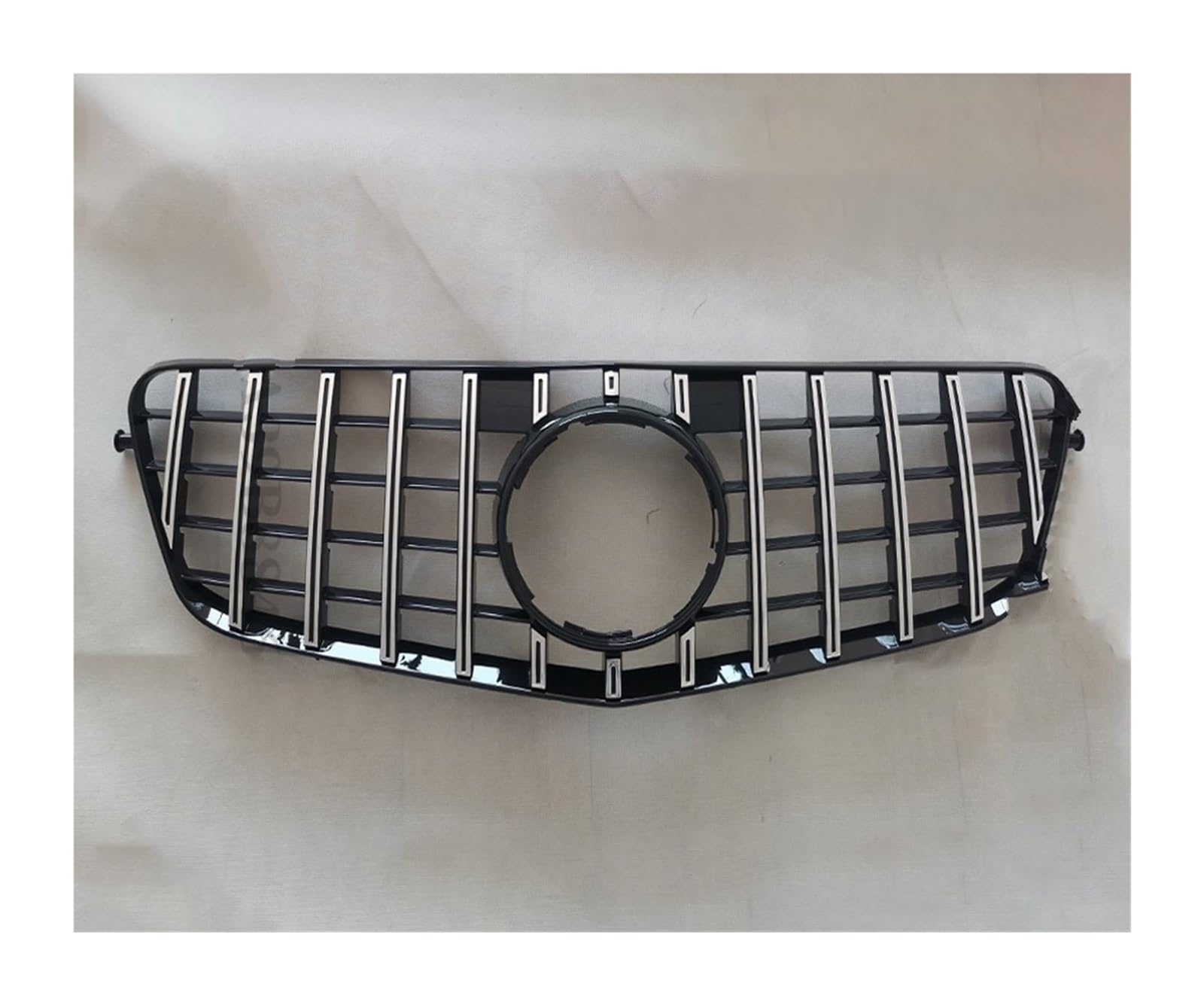 Kühlergrill Glanzschwarzer Nierengrill Mit 2 Lamellen Für Die Vordere Stoßstange Auto-Styling-Zubehör Für 2er-Serie F22 F23 F24 2014 52015 2016 2017 2018 Auto Frontgrill(09-12 GT Silvery) von Kdbcet