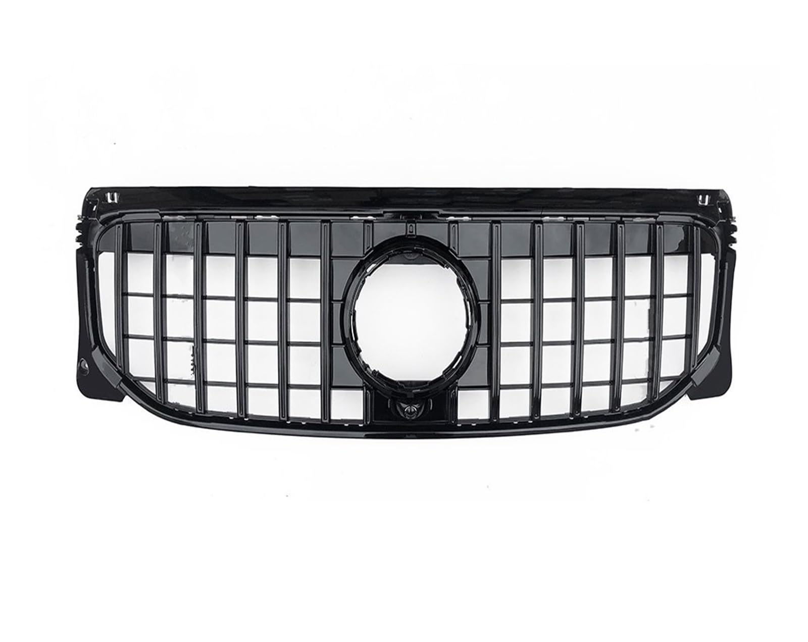 Kühlergrill Haubengitter Frontgrill Racing Grill AMG Line GT Diamond Style Tuning Für Benz GLB X247 W247 2019 2020 2021 2022 220 250 Auto Frontgrill(GT Black) von Kdbcet