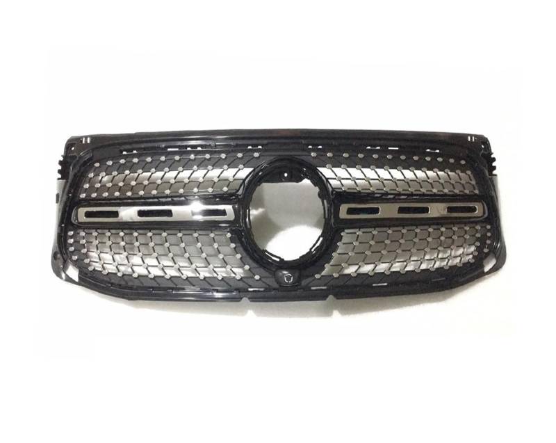 Kühlergrill Haubengitter Frontgrill Racing Grill AMG Line GT Diamond Style Tuning Für Benz GLB X247 W247 2019 2020 2021 2022 220 250 Auto Frontgrill(Sport Diamond Black) von Kdbcet