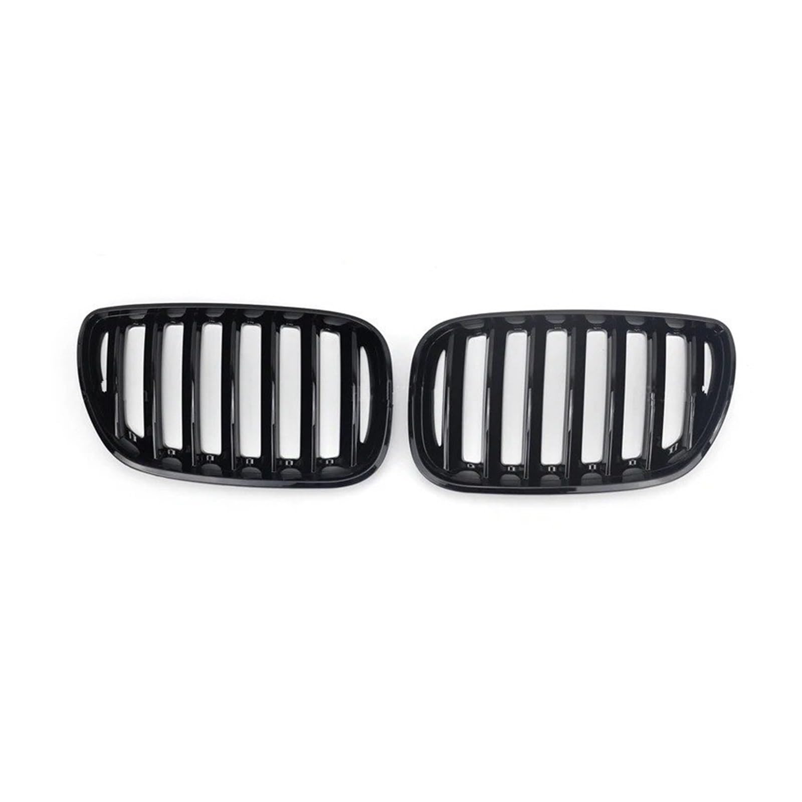 Nieren Kühlergrill Auto Front Stoßstange Gitter Nieren Racing Grill Für X5 Für E53 Für LCI 2004 2005 2006 Lamellen Ersatz Grille Auto Zubehör Kühlergrill Doppelsteg von Kdbcet