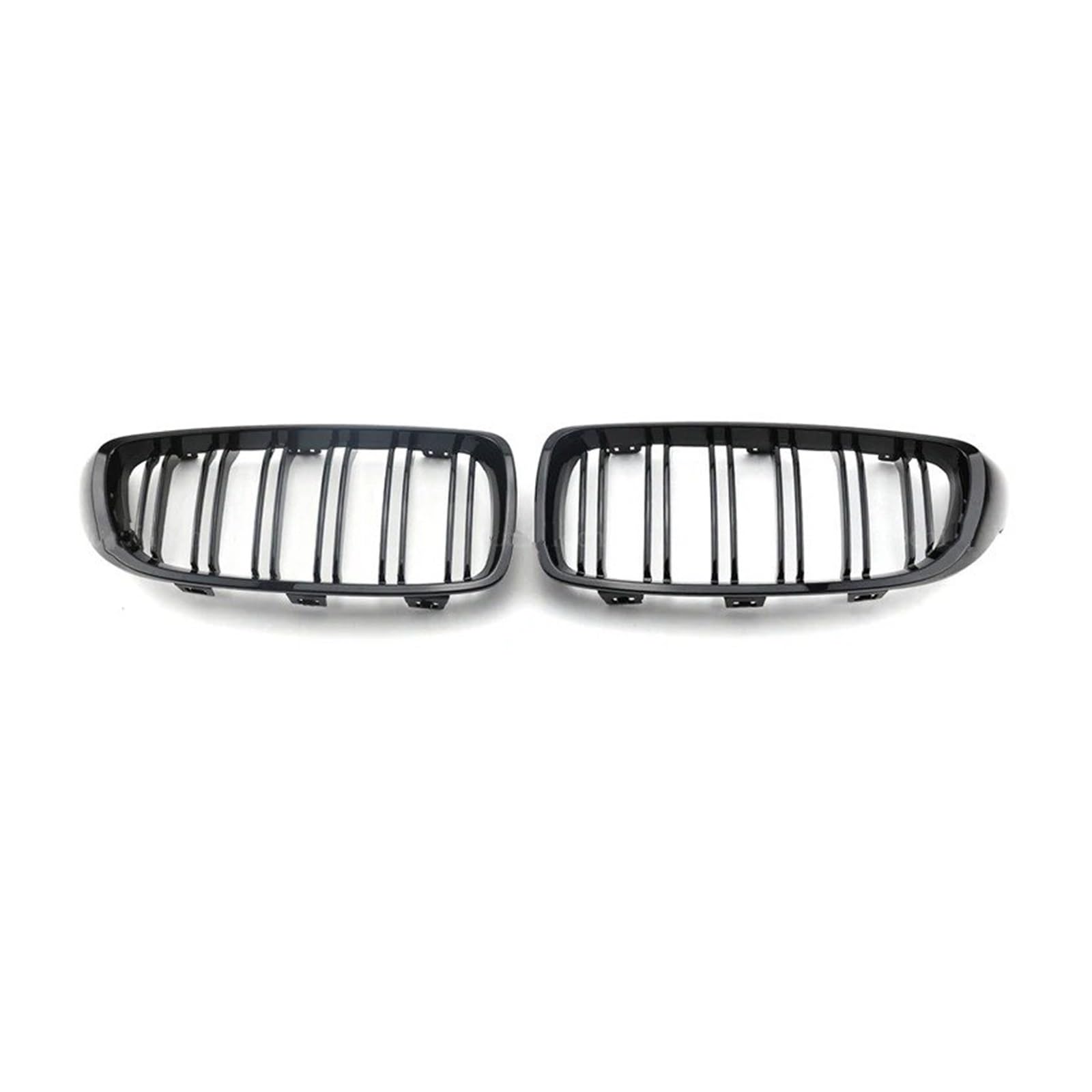 Nieren Kühlergrill Auto-Kühlergrill Vordere Niere Glänzend 2 Linien Doppellamellen Für 4er Für F32 Für F33 Für F36 Für F80 Für F82 2013 2014-2018 Cabriolet-Coupé Kühlergrill Doppelsteg von Kdbcet