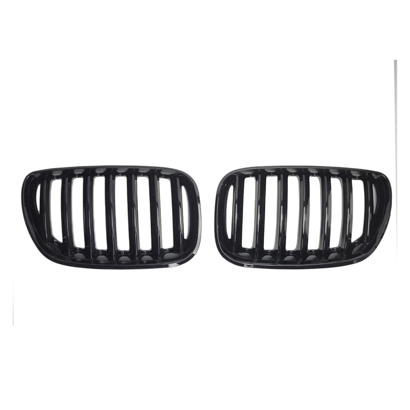 Nieren Kühlergrill Front Niere Grill Für E53 Für X5 Für LCI 2004 2005 2006 Frontschürze Glanz Schwarz Sport Grills Modifikation Auto Zubehör Kühlergrill Doppelsteg von Kdbcet