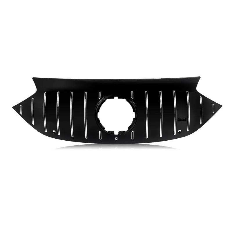 Nieren Kühlergrill Frontgrill Für Für Benz Für EQE Für V295 2023 2024 Schwarz Chrom Für GTR Für GT Stil Grille Für AMG Look Auto Zubehör Werkzeuge Kühlergrill Doppelsteg von Kdbcet