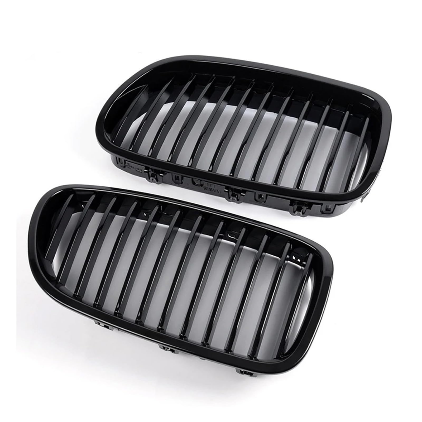 Nieren Kühlergrill Frontniere Grill ABS Auto Racing Grills Für 5 Serie Für F11 Für F10 4 Türen Für 520i Für 523 Für 525i Für 530i Auto Styling Zubehör Kühlergrill Doppelsteg von Kdbcet