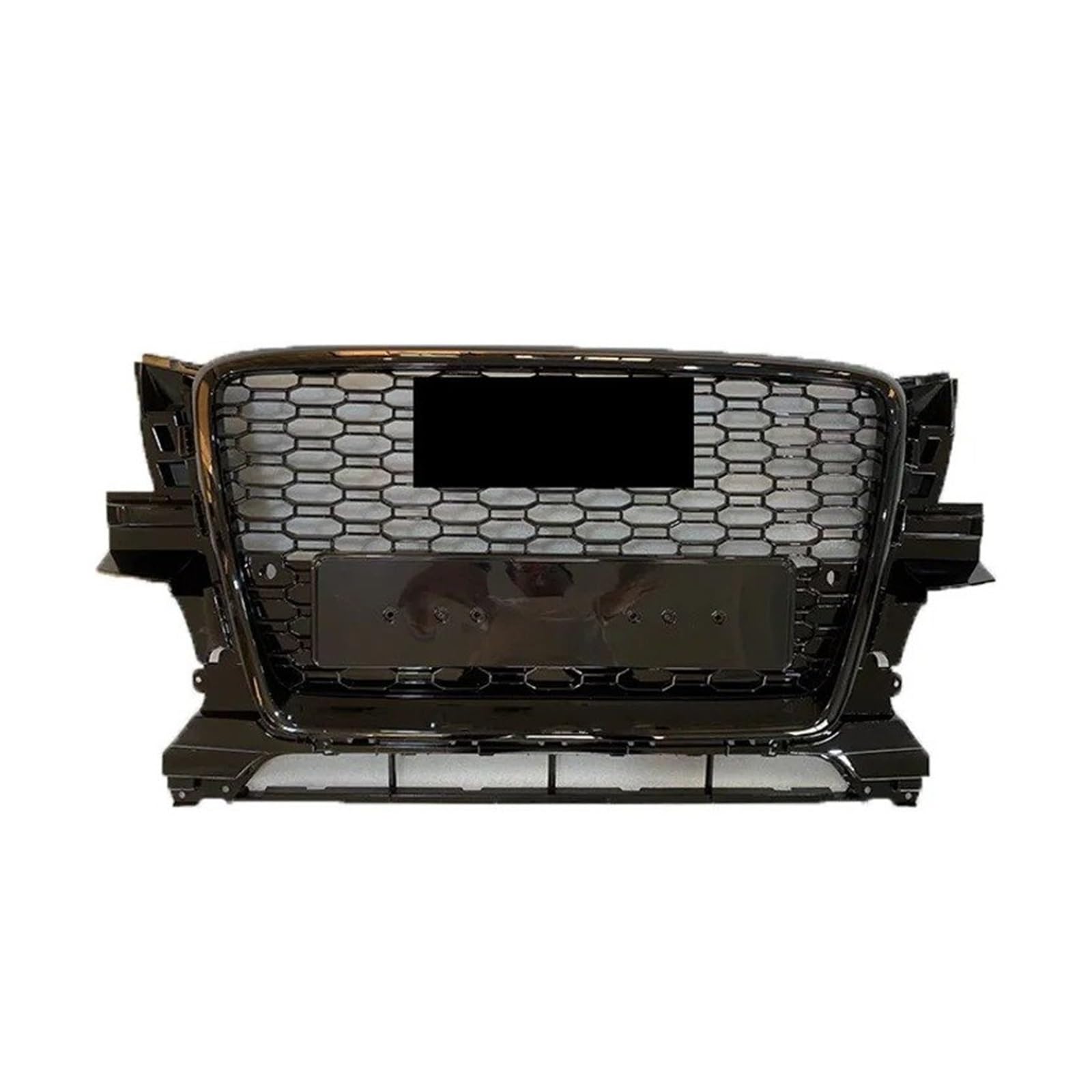 Nieren Kühlergrill Für Q5 2010 2011 2012 Frontstoßstange Grillmaske Kühlergrill Medium Net Racing Grills Kühlergrill Doppelsteg(Type 2 Quattro Black) von Kdbcet