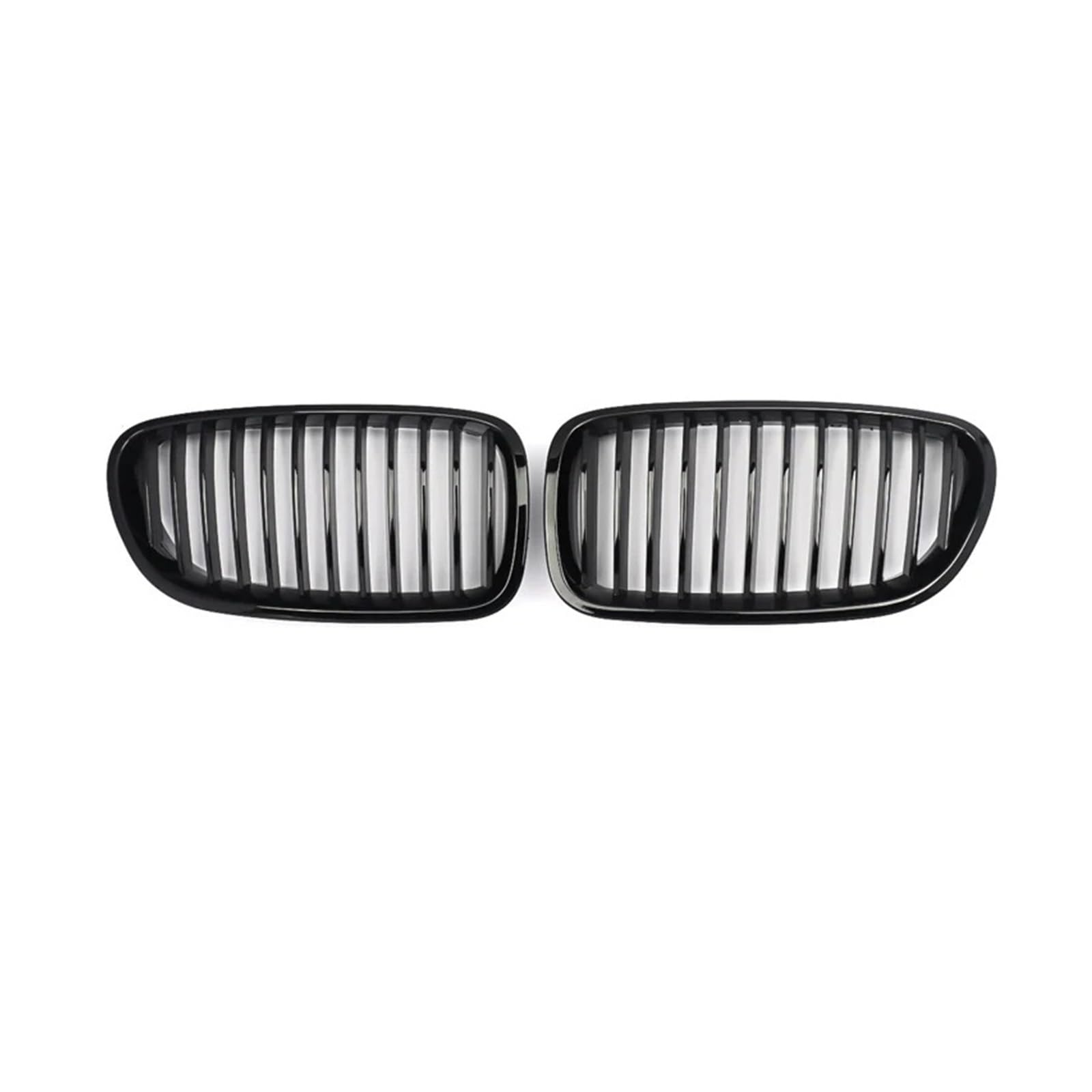 Nieren Kühlergrill Glanz Schwarz Front Hood Nierengitter Für F10 Für F11 Für M5 Für 535i 550i 528i 2010-2016 Auto Zubehör Werkzeuge Kühlergrill Doppelsteg von Kdbcet