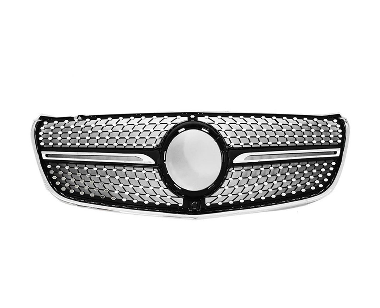 Nieren Kühlergrill Kühlergrill Stoßstange Einlass Grill Gitter Für Für Benz Für Vito Für V Für W447 2015 2016 2017 2018 2019 2020 2021 2022 2023 Kit Kühlergrill Doppelsteg(V Black1) von Kdbcet