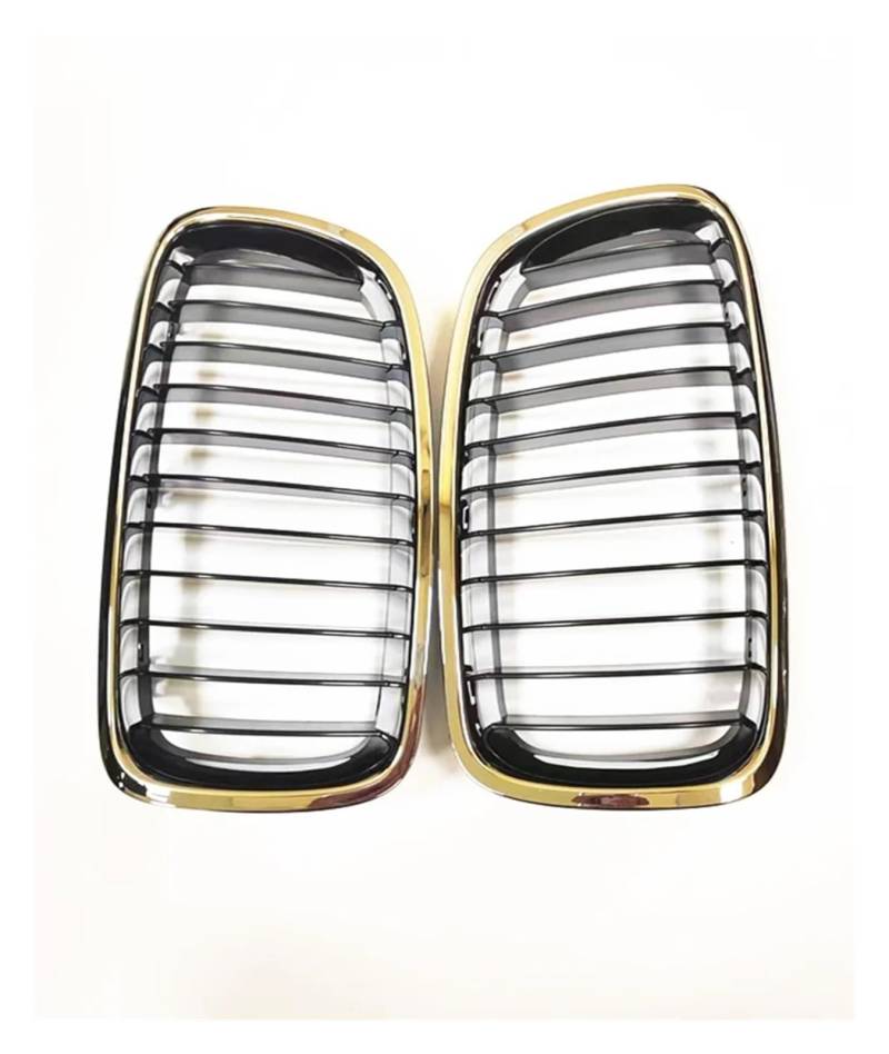 Nieren Kühlergrill Links Rechts Seite Auto Net Chrome Front Niere Haube Grille Grill Für F30 Für F31 Für 320LI Für 325LI 2012 2013 2014 2015 2016 2017 2018 2019 Kühlergrill Doppelsteg(Left and Right) von Kdbcet