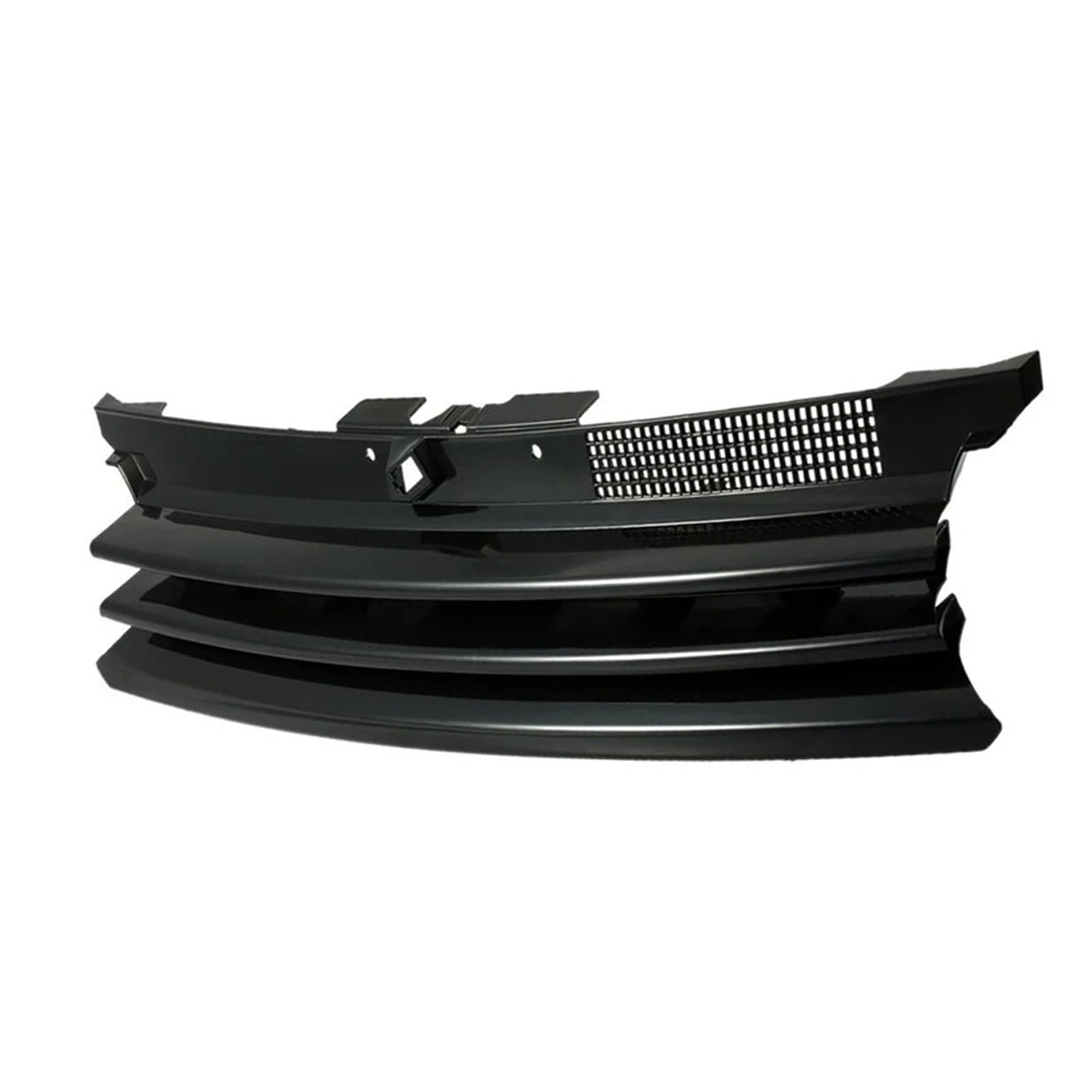 Nieren Kühlergrill Schwarz Auto Grill Front Hood Grille Für VW Für Golf 4 Für MK4 Für GTI Für R32 1997 1998 1999 2000 2001 2002 2003 2004 1J0853655G Kühlergrill Doppelsteg von Kdbcet